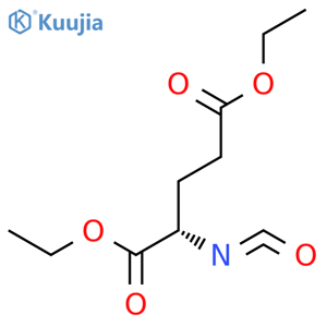 diethyl (2S)-2-isocyanatopentanedioate structure