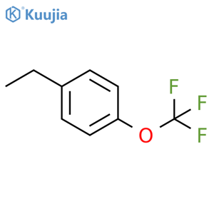 Benzene, 1-ethyl-4-(trifluoromethoxy)- structure