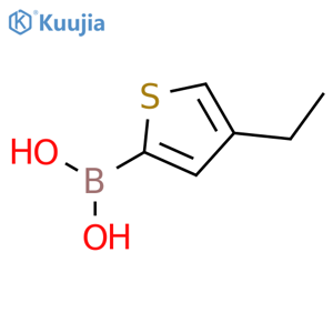 4-(ethylthio)phenylboronic acid structure