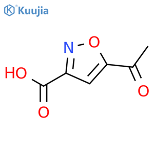 5-Acetylisoxazole-3-carboxylic acid structure