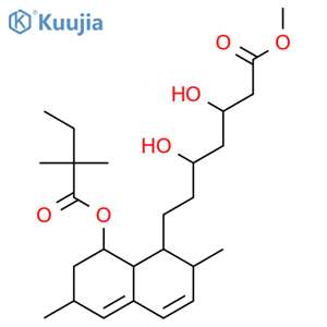 Simvastatin Hydroxy Acid Methyl Ester structure