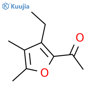 Ethanone,1-(3-ethyl-4,5-dimethyl-2-furanyl)- structure