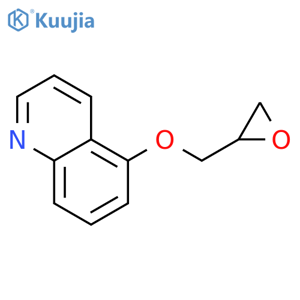 (R)-5-Oxiranylmethoxyquinoline structure