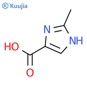 2-methyl-1H-imidazole-5-carboxylic acid structure