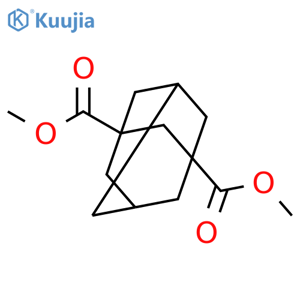 Dimethyl adamantane-1,3-dicarboxylate structure