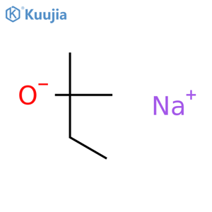 Sodium 2-methylbutan-2-olate structure