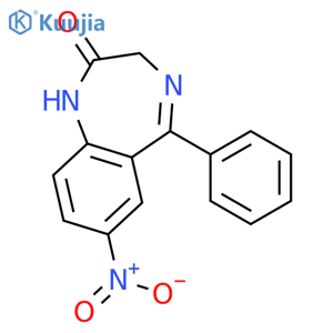 nitrazepam methanol solution structure