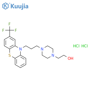 Fluphenazine dihydrochloride structure