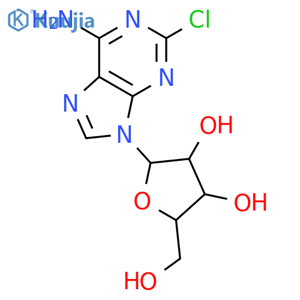 2-Chloroadenosine structure