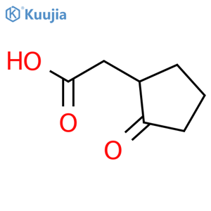 2-(2-Oxocyclopentyl)acetic acid structure