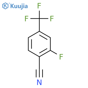 2-Fluoro-4-(trifluoromethyl)benzonitrile structure