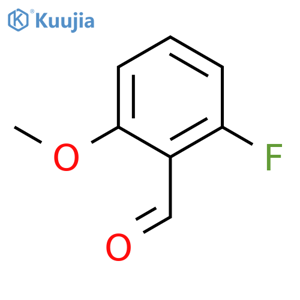 2-Fluoro-6-methoxybenzaldehyde structure