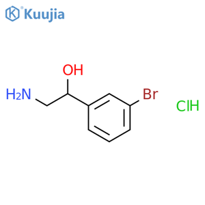 2-Amino-1-(3-bromophenyl)ethanol Hydrochloride structure