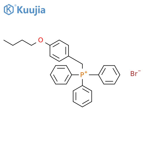 (4-Butoxybenzyl)triphenylphosphonium bromide structure