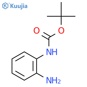 tert-butyl N-(2-aminophenyl)carbamate structure