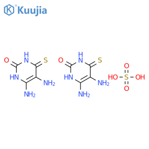 4,5-DIAMINO-6-THIOURACIL HEMISULFATE structure