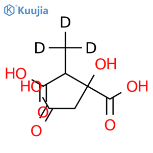 2-Methylcitric Acid-d3 (Mixture of diastereomers) structure