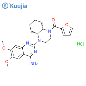 Cyclazosin hydrochloride structure