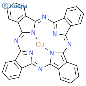 Copper(II) Phthalocyanine structure