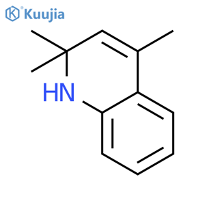 2,2,4-trimethyl-1,2-dihydroquinoline structure