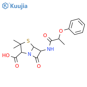 Phenethicillin structure