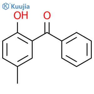 2-Hydroxy-5-methylbenzophenone structure