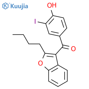 De(diethylaminoethyl-5-iodo) Amiodarone structure