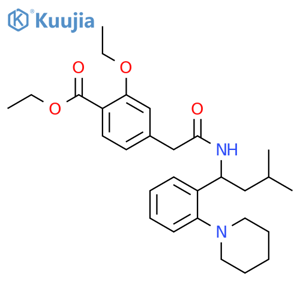(R)-Repaglinide Ethyl Ester structure