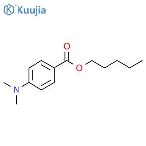 Pentyl 4-(dimethylamino)benzoate structure