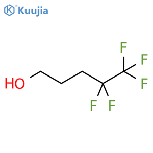 4,4,5,5,5-Pentafluoropentan-1-ol structure