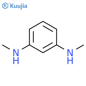 N,N'-Dimethylbenzene-1,3-diamine structure