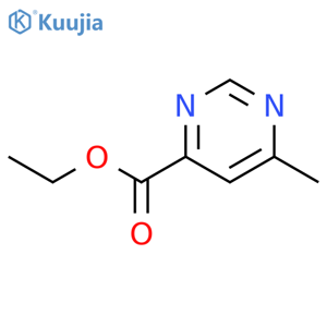 Ethyl 6-methylpyrimidine-4-carboxylate structure