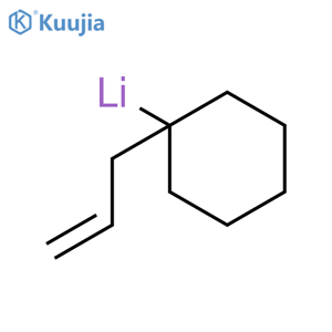 Lithium, [1-(2-propenyl)cyclohexyl]- structure