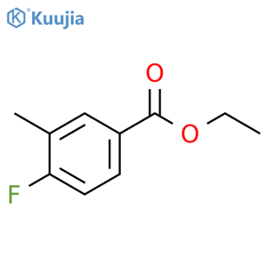 Benzoic acid, 4-fluoro-3-methyl-, ethyl ester structure