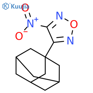 3-Nitro-4-tricyclo[3.3.1.13,7]dec-1-yl-1,2,5-oxadiazole structure