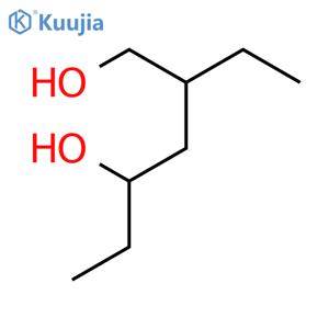 1,4-HEXANEDIOL, 2-ETHYL- structure