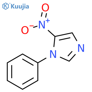 1H-Imidazole, 5-nitro-1-phenyl- structure