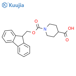 Fmoc-isonipecotic acid structure