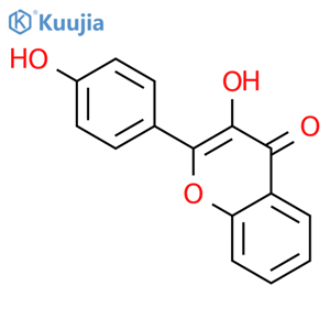 3,4'-Dihydroxyflavone structure