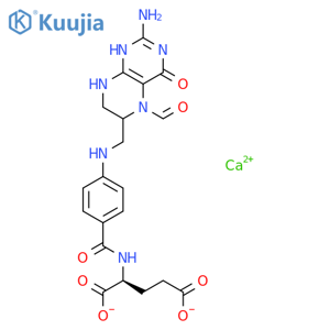 Folinic acid calcium structure