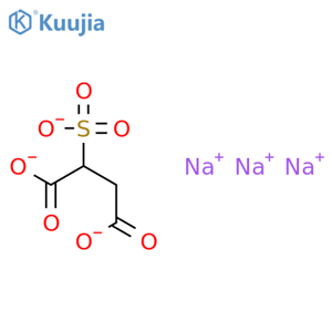 Sulfosuccinic acid, sodium salt structure