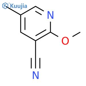 2-Methoxy-5-methylnicotinonitrile structure