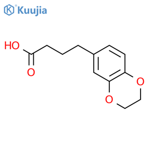 4-(2,3-Dihydro-1,4-benzodioxin-6-yl)butanoic Acid structure