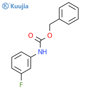 (3-Fluorophenyl)carbamic acid benzyl ester structure