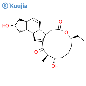 (2r,3As,5ar,5bs,9s,13s,14r,16as,16br)-9-Ethyl-2,13-Dihydroxy-14-Methyl-2,3,3a,5a,5b,6,9,10,11,12,13,14,16a,16b-Tetradecahydro-1h-As-Indaceno[3,2-D]oxacyclododecine-7,15-Dione structure