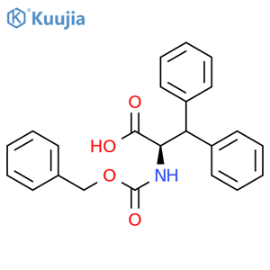 D-Phenylalanine, b-phenyl-N-[(phenylmethoxy)carbonyl]- structure