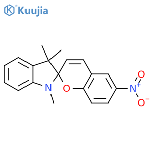 1',3',3'-Trimethyl-6-nitrospirochromene-2,2'-indoline structure