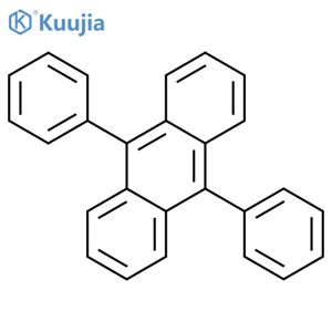 9,10-Diphenylanthracene structure