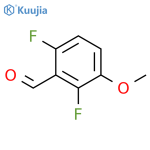 2,6-Difluoro-3-methoxybenzaldehyde structure