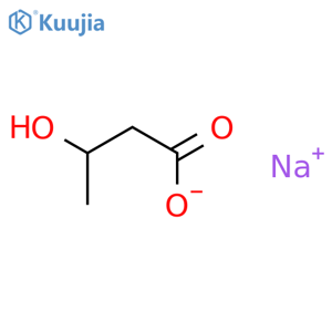 rac 3-Hydroxybutyric Acid Sodium Salt structure